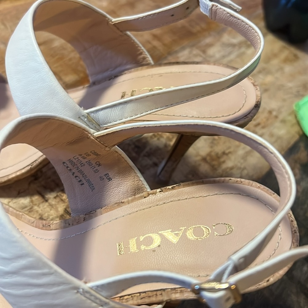 Coach Women’s Kit Two-Piece Dress Sandals - Picture 9 of 14